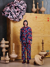 Load image into Gallery viewer, Love You Blouse - Red Navy Birdy
