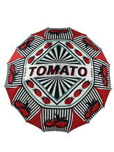 Load image into Gallery viewer, Tomato Umbrella - White Red Tomato Can
